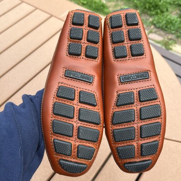 Minnetonka Moccasins 946 - Men's Driving Moccasin - Chestnut Lariat D 7.5 - Picture 5 of 6